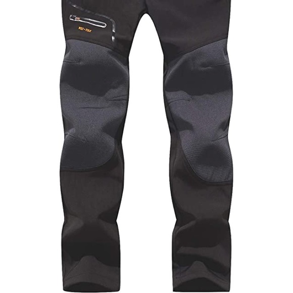 New Mens Heavy Insulated Snow Pants w/ Belt - Picture 2 of 2